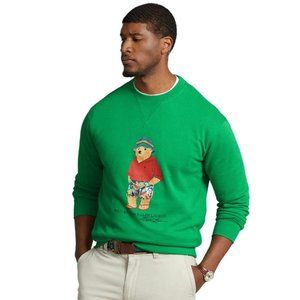Polo Ralph Lauren Men's Big & Tall Polo Bear Fleece Sweatshirt
